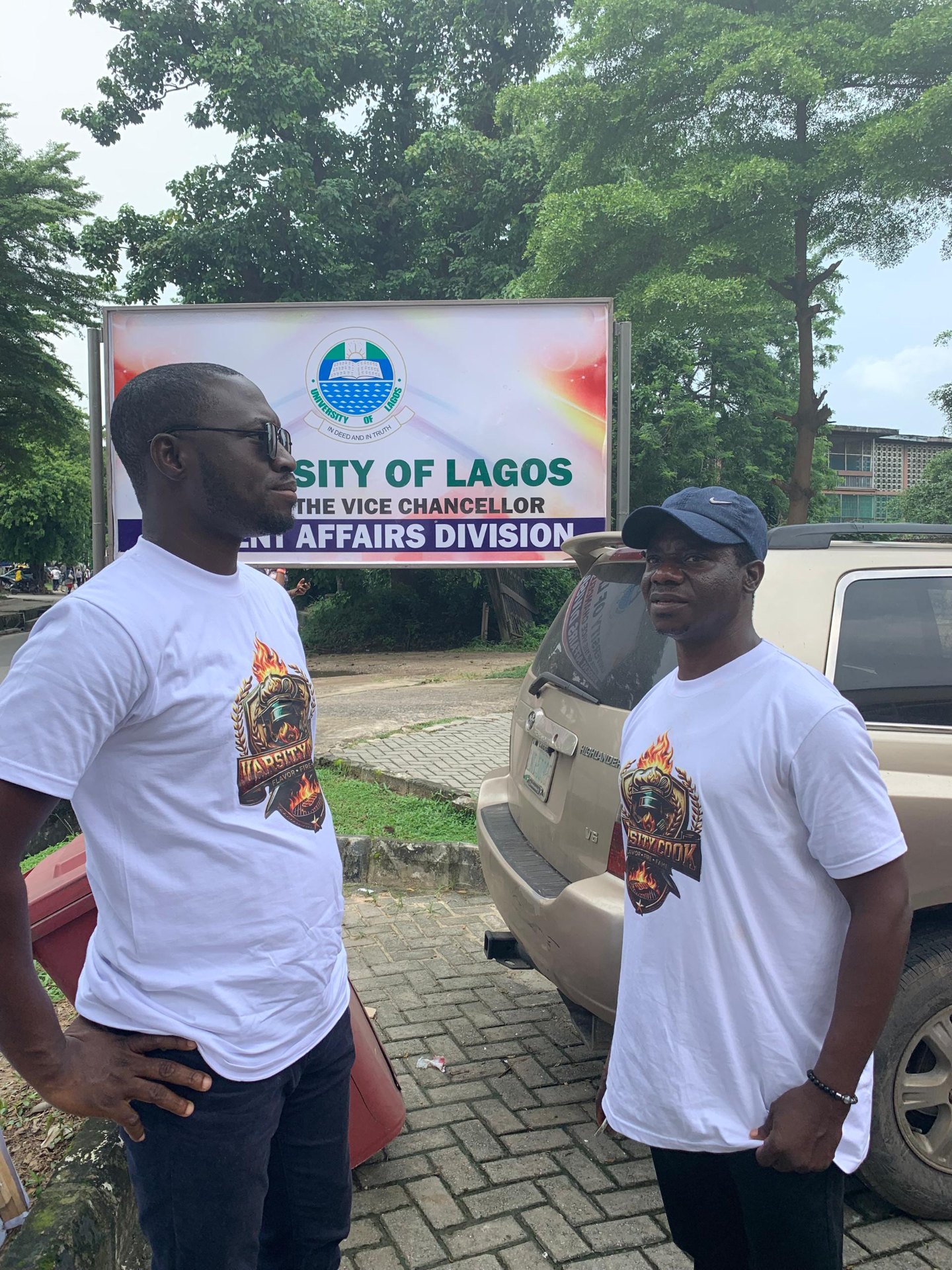 Varsity Cook team at the University of Lagos, Office of the Vice Chancellor — Student Affairs Division