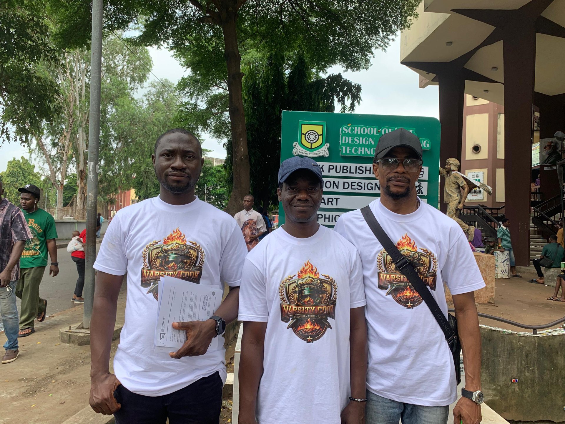 Varsity Cook team at Yaba College of Technology, School of Art, Design & Printing Technology